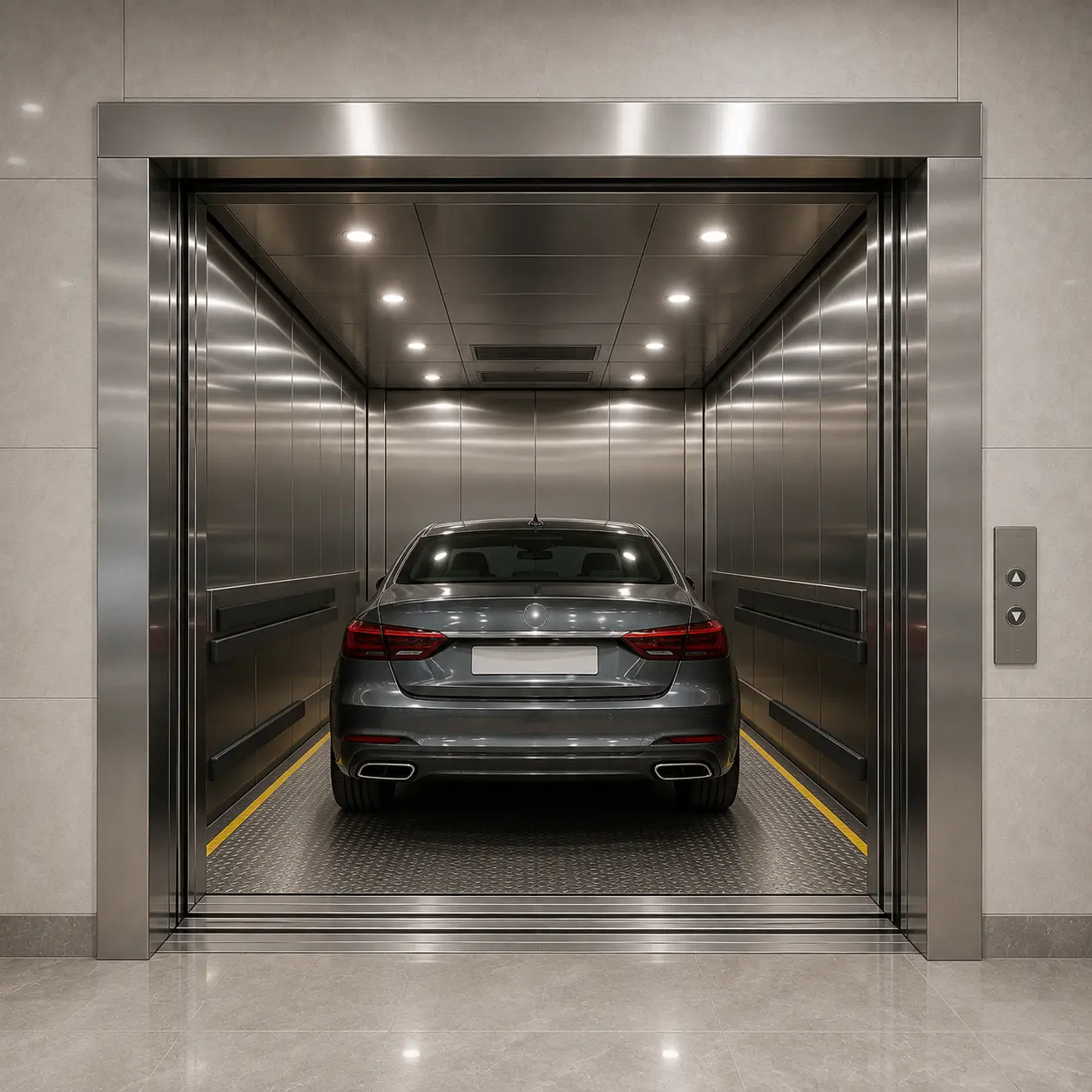 Automobile and Car Elevator